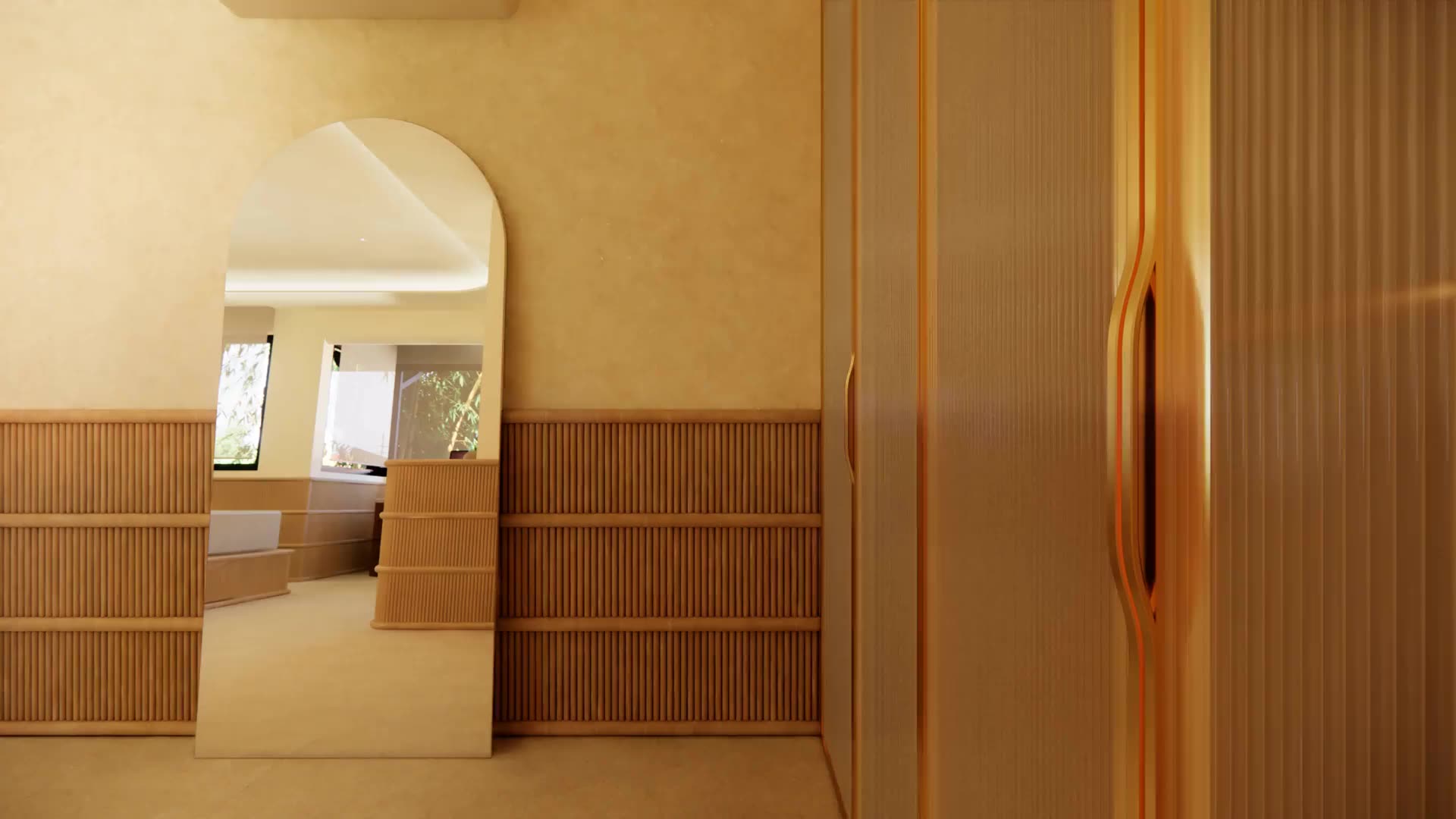 Tan Residence, main bedroom walkthrough film